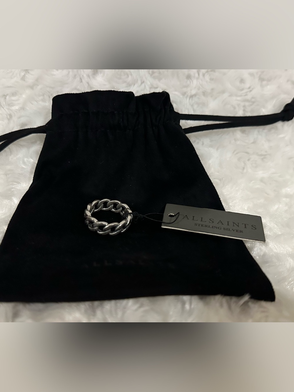 (NWT) Allsaints Men’s Ring (Medium)